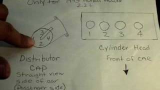 1993 HONDA ACCORD 2.2 L  FIRING DIAGRAM