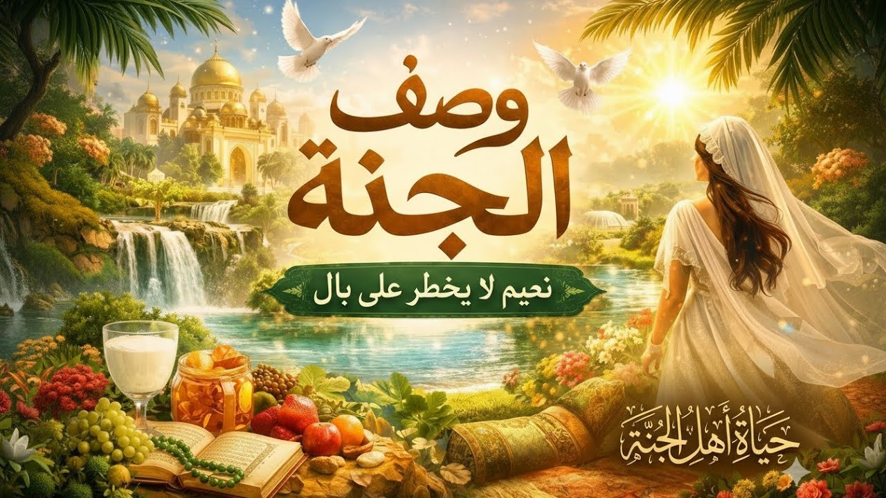 وصف الجنة كما لم تسمعه من قبل | نعيم يفوق الخيال ينتظر الصابرين