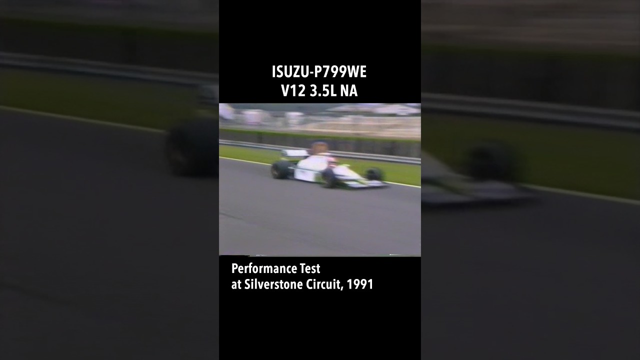 いすゞがF1用V12を⁉︎🏎️💨💨 - ISUZU  #いすゞ #isuzu #自慢の音 #asmr