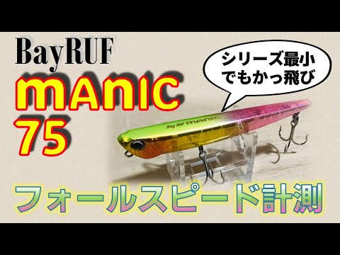 The Shocking Fall of the DUO Manic 75: The Smallest in the Series / Fall-Focused Seabass Lure Und...
