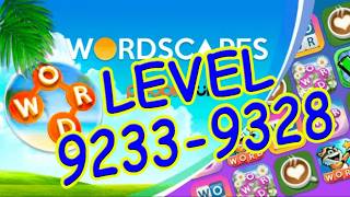 WordScapes Level 9233-9328 Answers | Master Level #40