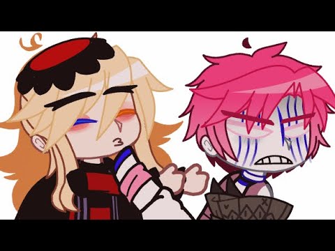 [🍡] Quando shippam Akaza x Douma - Gacha Club [🍡]