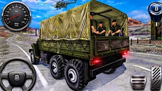Offroad Army Truck Drive 2024 | US Military Truck Game Simulator 3D - Android Gameplay #1  screenshot 4