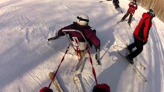 Brienne + Tom bi-ski Sunday River