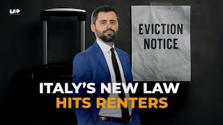 New rental law in Italy: landlords win big, tenants left stunned!