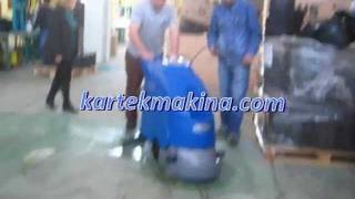Zemin Temizleme Makinası Kartek Makina