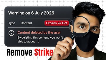 How to Remove Community Guidelines Strike Warning on Youtube | Guidelines Warning Kaise Hataye 2025