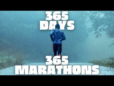 Running a marathon EVERY DAY for a year