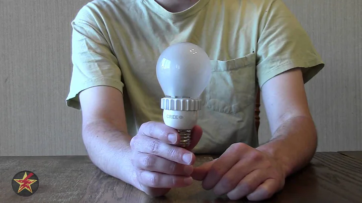 Cree 9.5 watt LED warm light bulb (60 watt replacement) Review