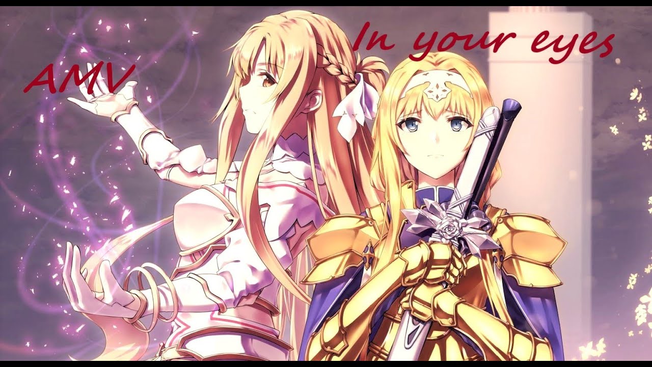 「Sword Art Online: Alicization-War of Underworld」 NIGHTCORE/ In Your Eyes FRENCH(Robin Schulz)【AMV】