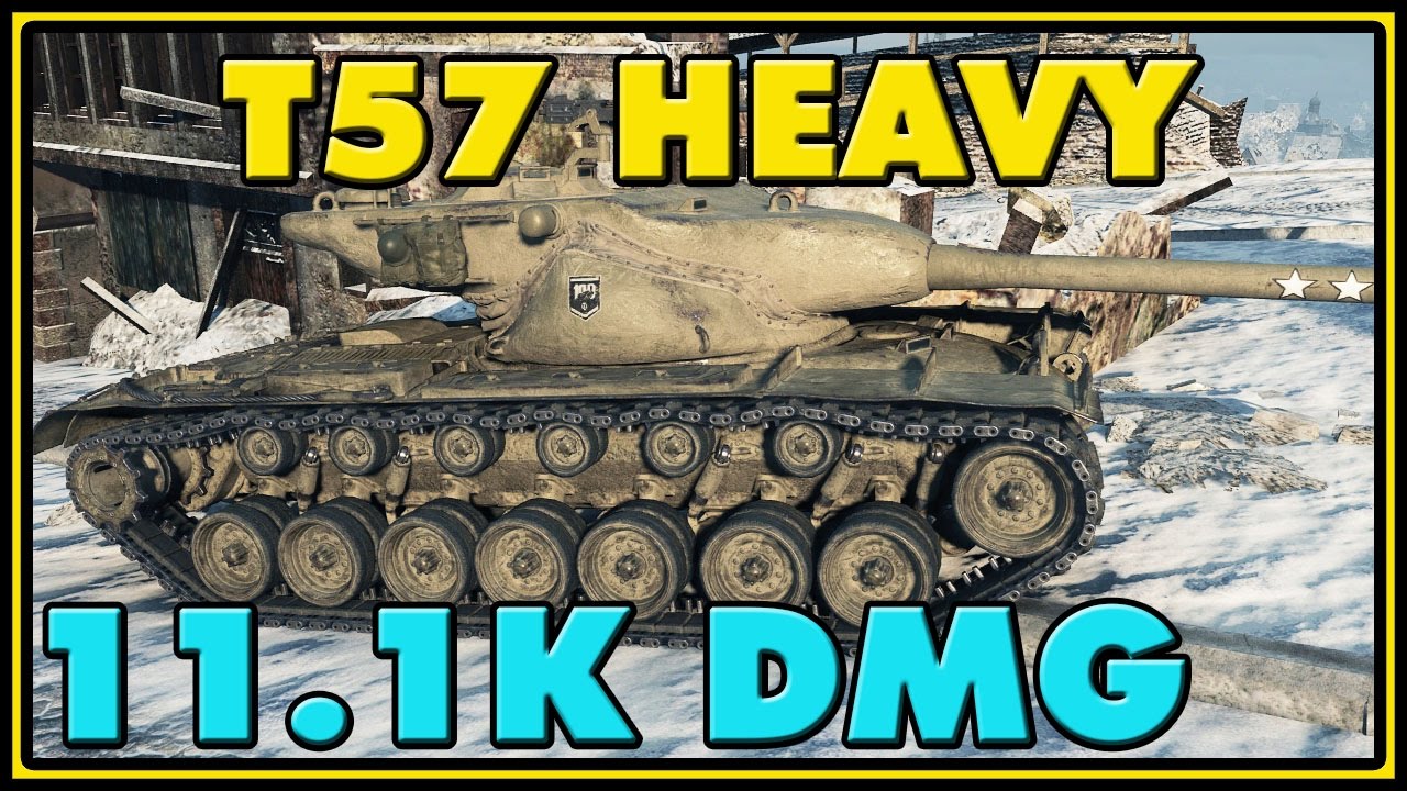 World of Tanks | T57 Heavy - 7 Kills - 11.1K Damage - YouTube