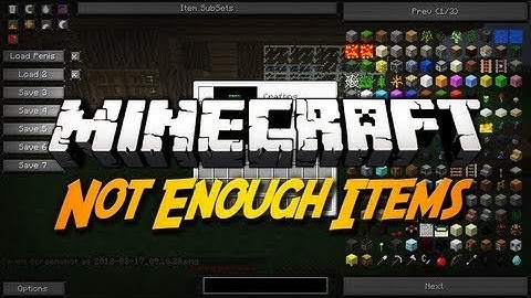 Minecraft 1.8: How To Install Not Enough Items! (NEI)