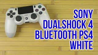 Распаковка Sony Dualshock 4 Bluetooth PS4 White