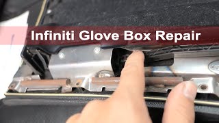Infiniti G35 G37 Glovebox Repair