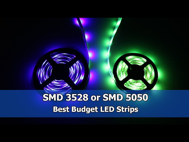 Best Budget RGB LED Strips - SMD 3528 / SMD 5050 Unboxing and Overview -  YouTube