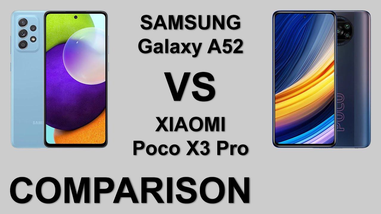 Xiaomi Poco X3 Pro Или Samsung A52