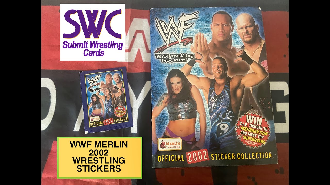 The Ultimate recap - WWF Merlin 2002 Wrestling Sticker Album +