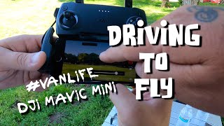 HWY 132 Tracy to Turlock - #DJI MAVIC MINI - SHARING the joy of FLYING - Solo Male #vanlife