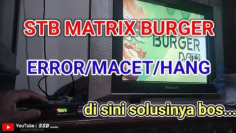 How to deal with a stuck STB matrix, don