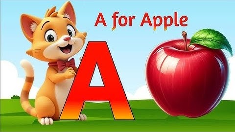 Phonics Song 2 with TWO Words in 3D - A For Airplane - ABC Alphabet Songs with Sounds for Children 