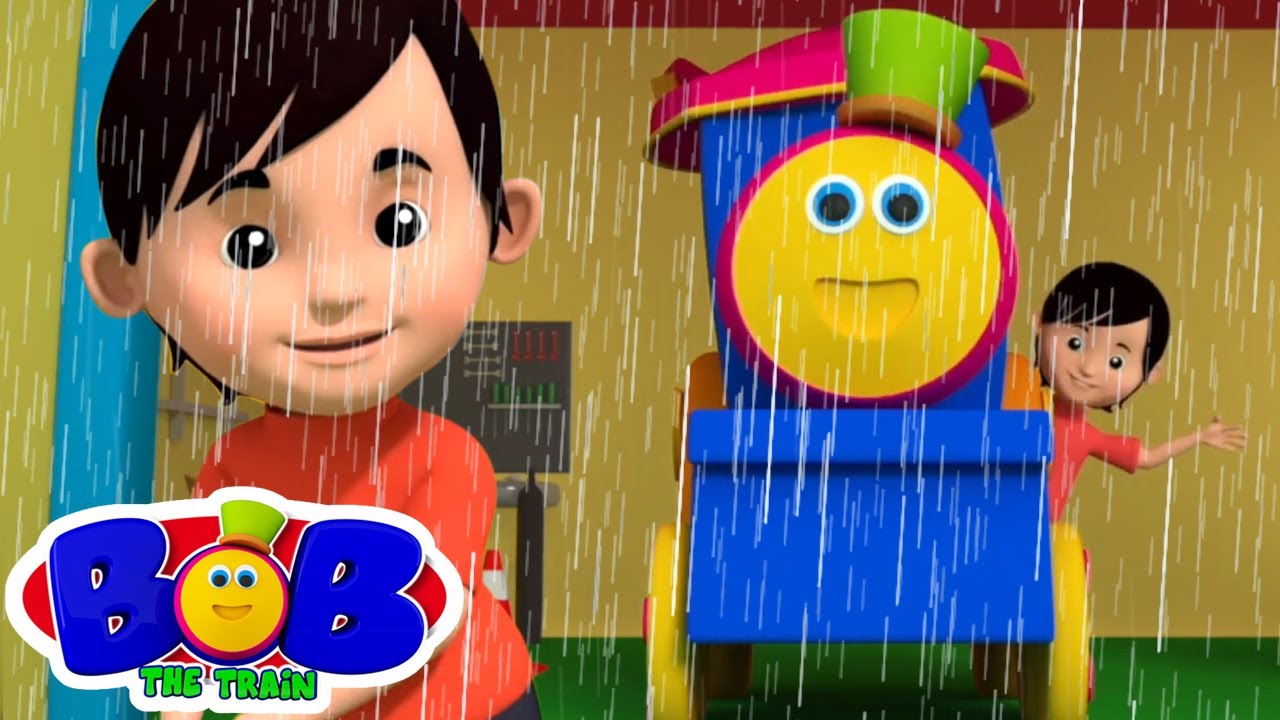 Pluie pluie vas-t'en | Chansons pour enfants | Bob The Train Française | Dessins animés