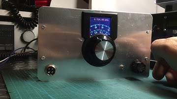 ESP32 + Si5351 module Dial VFO testing 2..