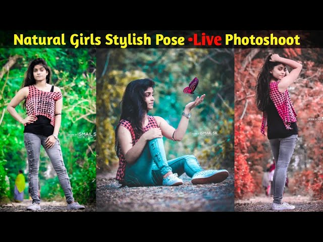 Premium Photo | Pretty young girl posing on rocks in theme park for fashion  shoot wearing traditional frock