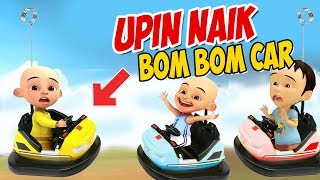 Upin ipin Naik Bom Bom Car di Dufan , ipin senang ! GTA Lucu