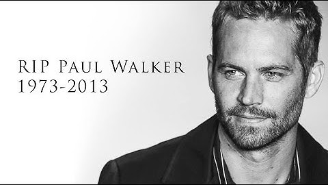 R.I.P Paul Walker Need For Speed World