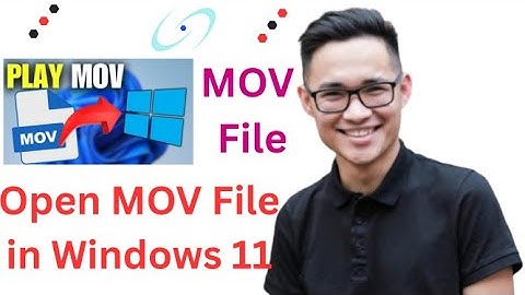How to Open MOV File in Windows 11 2025