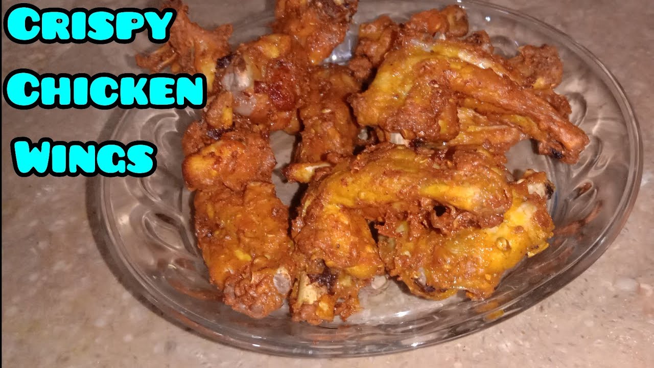 Chicken wings fry😋 Crispy fried Chicken wings recipe 😍 Quick and