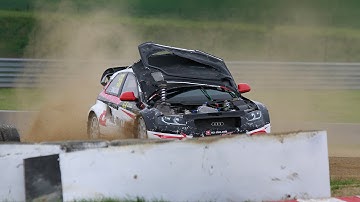 Alx Danielsson Damper Accident: Mettet RX  - FIA World Rallycross Championship