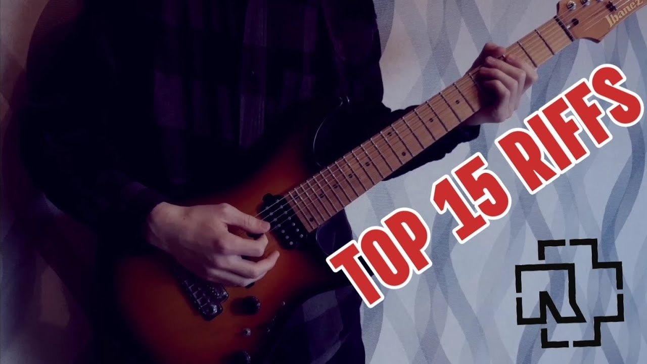 TOP 15 RAMMSTEIN RIFFS - YouTube