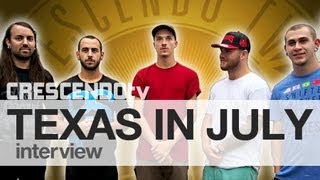 TEXAS IN JULY interview | Head On Collisions | NEW CD