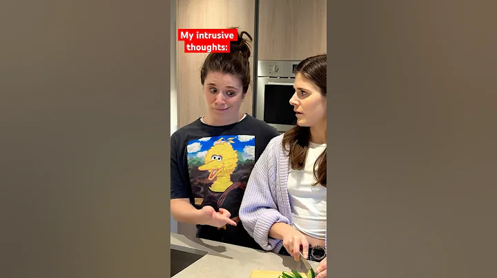 Intrusive thoughts have no chill. #relatable #anxiety #comedy #trend #shorts