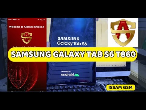 Samsung Galaxy TAB S6 2021 Bypass T860 FRP with adb Aliance x shield 11