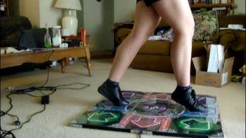 DDR Saber Wing on Difficult, Feet only