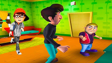 Scary Teacher 3D vs Scary Robber Home Clash - NEW UPDATE - New Level Android & iOS Games