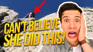 Can’t believe she did this!! (SCARED ME)