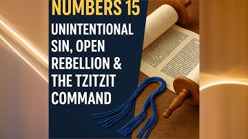 “Numbers 15: Unintentional Sin, Open Rebellion & the Tzitzit Command” Sabbath Torah Portion