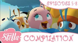 Angry Birds Stella Compilation | Season 1| Ep5-8