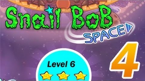 Snail Bob 4 Space Level 6 - 3 Stars
