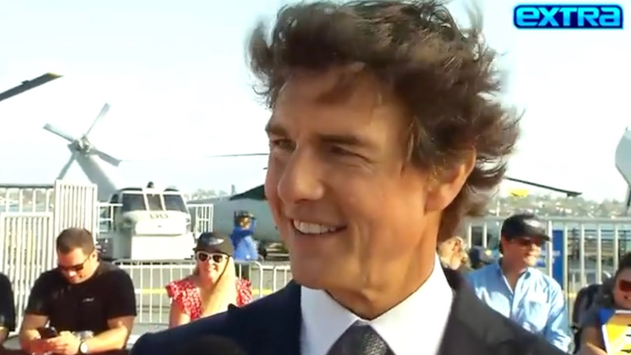 Tom Cruise RAVES About Working with Lady Gaga on Top Gun Music (Exclusive)