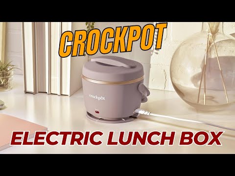 Crock-Pot GO Portable Food Warmer, Electric Lunch Box with Detachable Cord