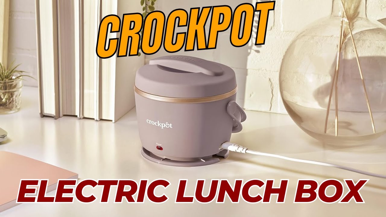 Crock-Pot GO Portable Food Warmer, Electric Lunch Box with Detachable Cord