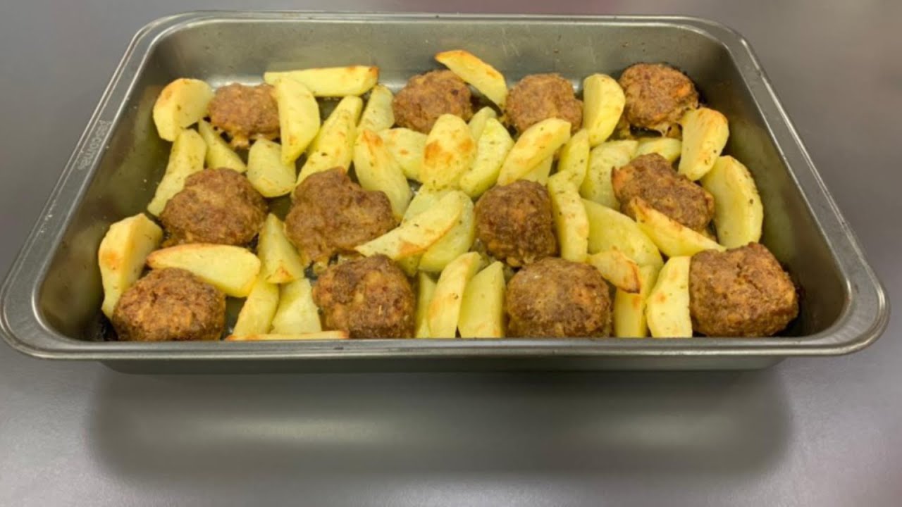 Qofte furre me patate nga zonja Vjollca