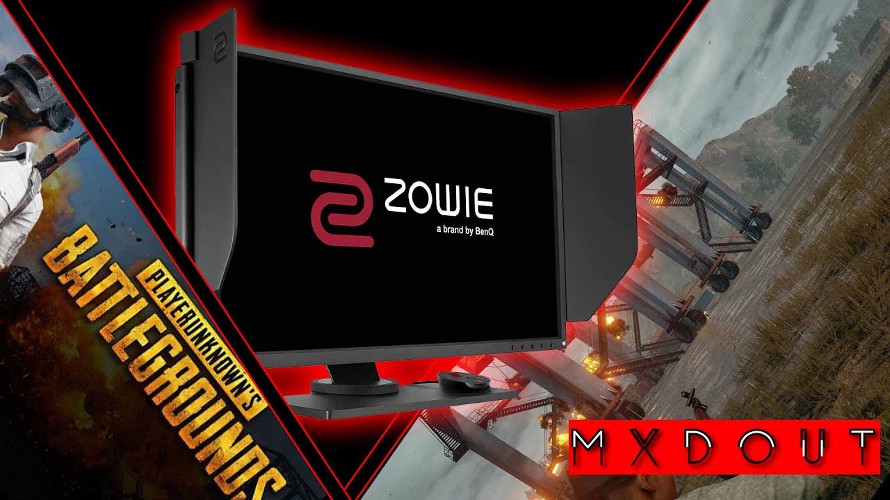 Benq Zowie Xl2546 Black Equaliser Test Pubg Youtube