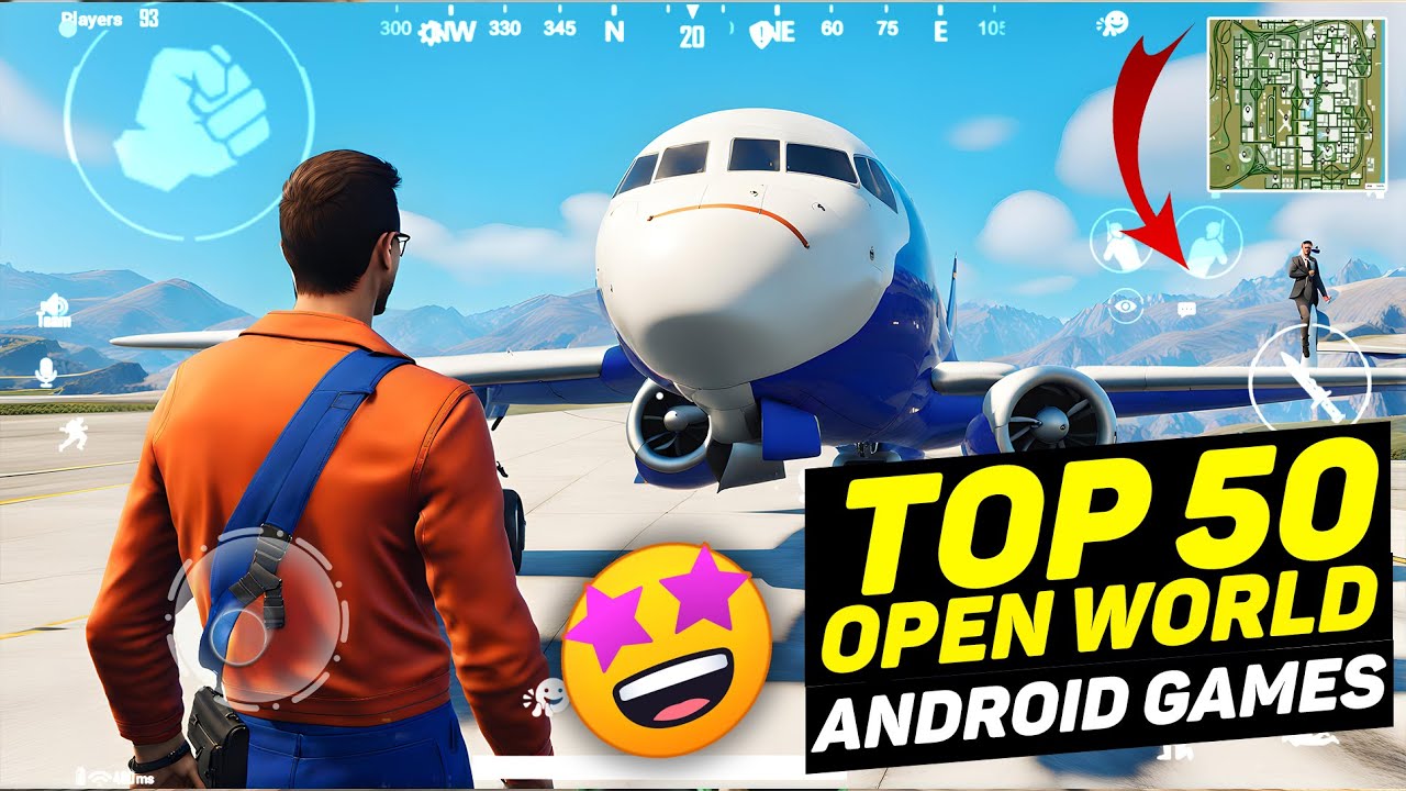 Top 50 🤩 Open World Games For Android In google play store - YouTube
