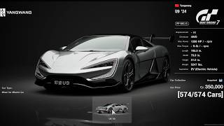 Gran Turismo 7 | All Car Full List Including DLC &amp; Update (574 Cars as April 2026) [4K.PS5Pro]