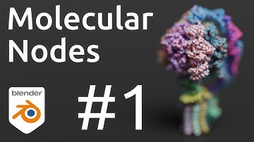 Molecular Nodes | Getting Started | Blender for Biochemists | Geometry Nodes